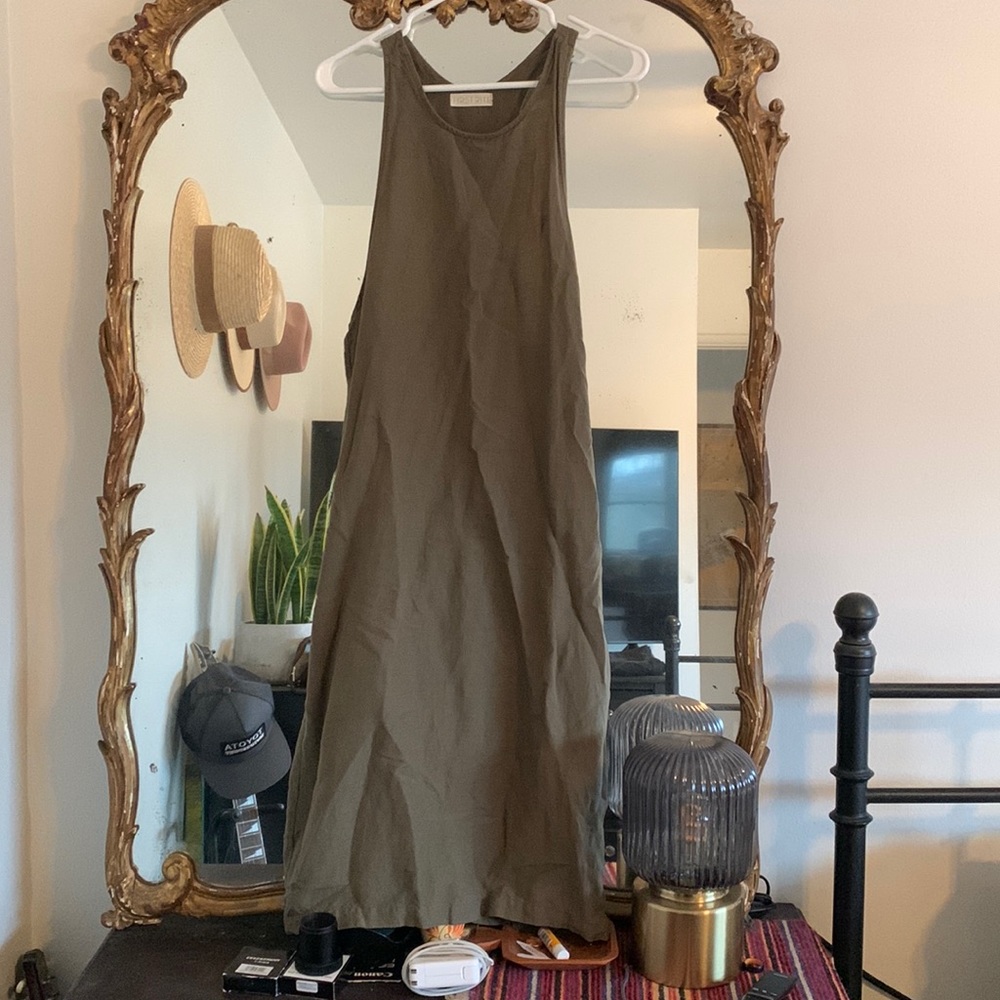 First Rite linen dress